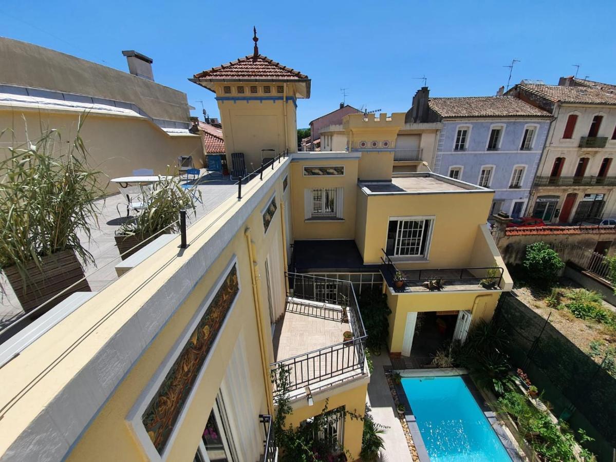 B&B Le Patio En Ville - Chambres D'Hotes 纳博讷 外观 照片